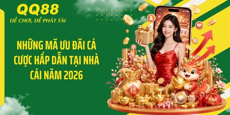 QQ88 Call ⭐️ Link Vào Nhà Cái QQ88 Mới Nhất & Nhận 88K 16 Những mã ưu đãi cá cược hấp dẫn tại nhà cái năm 2026